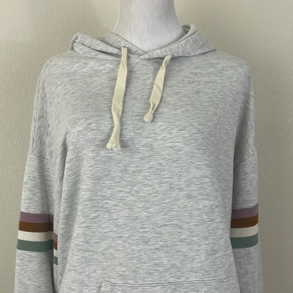 Madewell grey heather hoodie size small - Picture 4 of 9